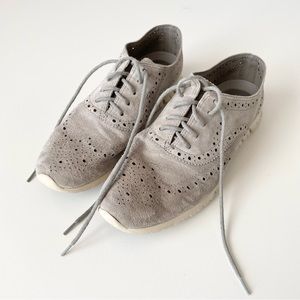 Size 8 Cole Haan ZEROGRAND Oxford style wingtip tennis shoe